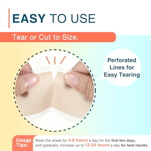 Silicone Scar Sheets, 1.55¡± x 156¡± - 4M, Medical Silicone Scar Tape Roll, Reusable Scar Strips for Surgical, C-Section, Keloid Bump, Stretch Marks, Acne, Hypertrophic Scar Treatment