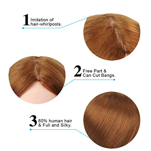Beauty Star Mannequin Head 80% Real Human Hair Styling Practice