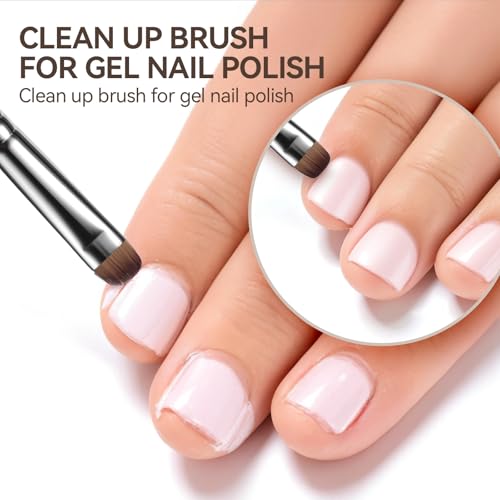 Acrylic Nail Brush for French Tips & Gel Polish Cleanup