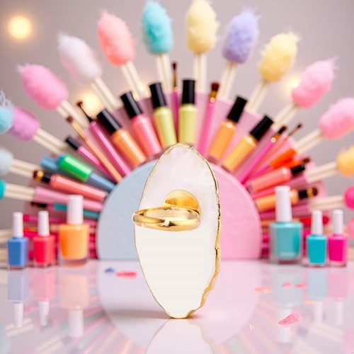 Yellow Resin Nail Art Palette Nail Mixing Palette Polish Holder Drawing Color Palette Nail Art Painting Palette Manicure Tool,Attractive Processed Makeup Palettes