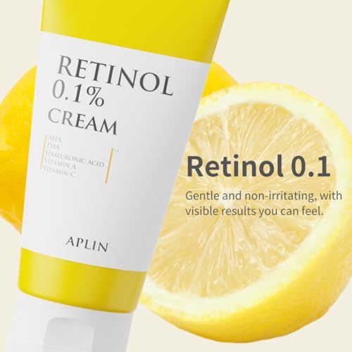 aplin RETINOL 0.1 CREAM/Skin Moisturizer/Facial Moisturizers Official/Korean Cosmetics/Korean Skin Care/RETINOL