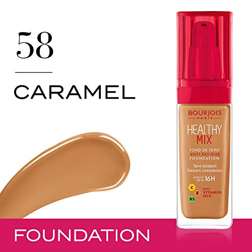 Bourjois Healthy Mix Anti-Fatigue Foundation 58 Caramel 30ml