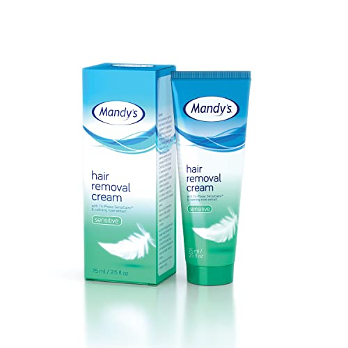 Mandy's Hair Removal Cream Sensitive 75ml ?Depilatory Cream for Sensitive and Intimate areas
