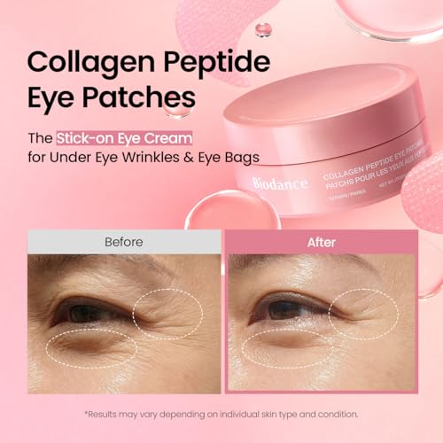 BIODANCE Collagen Peptide Eye Patches (60 Count)
