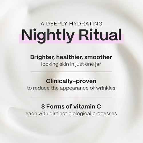 Mad Hippie Vitamin C Serum for Face with Hyaluronic Acid & Triple C Night Cream Ceramide Moisturizer - Skin-Brightening Skin Care Set (2 Piece Set)