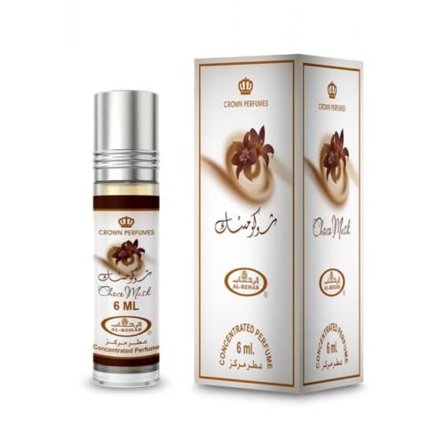 Al-Rehab Choco Musk Perfume Oil Rollerball 0.2oz