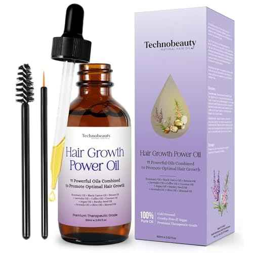 Rosemary Oil With Black Castor, Batana, Lavender, Coffee, Coconut, Argan, Avocado, Olive, Almond & Parsley Seed Oil, 11 Oils Infused for Ultimate Hair Growth & Care for Stronger, Thicker Hair