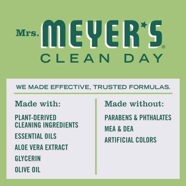 Mrs. MEYER'S CLEAN DAY Iowa Pine Liquid Hand Soap (Pack of 4)