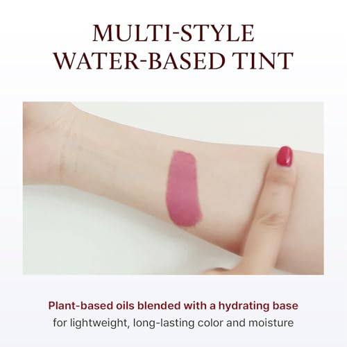 YADAH Be My Water Tint Rose Pink Lip & Cheek Stain