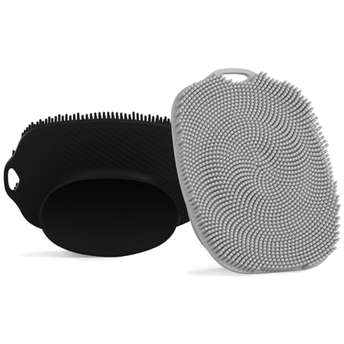 Silicone Face Scrubber Set - Soft Exfoliator for Sensitive Skin