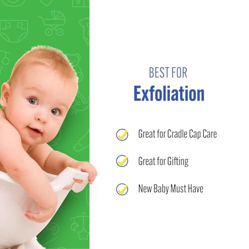 Baby Buddy Absorbent Natural Bath Sponge, Soft Exfoliating Grass Sponge, Soft on Baby's Tender Skin, Bath Accessories Baby and Kids, Infant Bath, Biodegradable, Hypoallergenic, 3pk, 4in