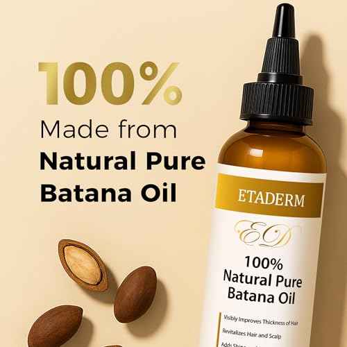 Raw Batana Oil for Hair Growth - Natural Hair Growth Oil & Hair Care Solution for Stronger, Thicker Hair - Stimulates Regrowth, Nourishes & Repairs Damage - Miskito & Honduran Hair Formula