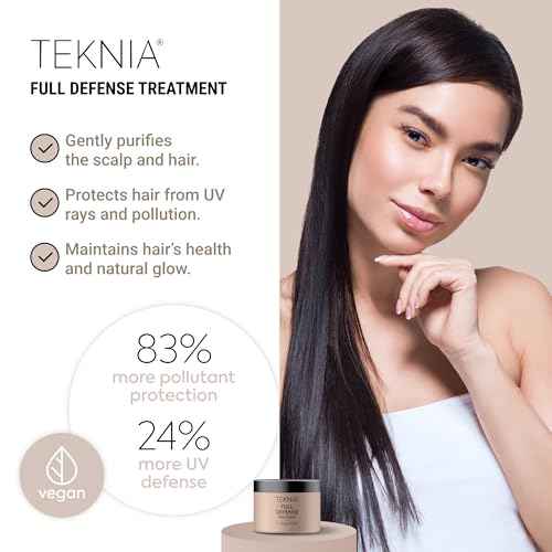 LAKM? Teknia Full Defense Hair Treatment, Protective Hair Mask for Pollution & UV Rays, 8.5 Fl Oz