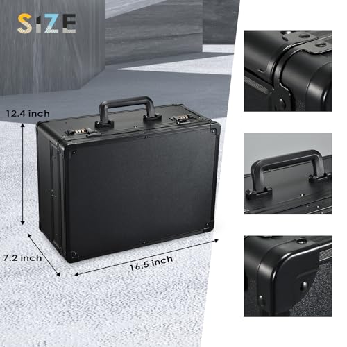 Professional Barber Case with Sliding Trays for Clippers & Tools
