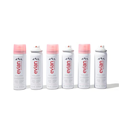 Evian Facial Spray, 1.7 oz. Travel 6-Pack