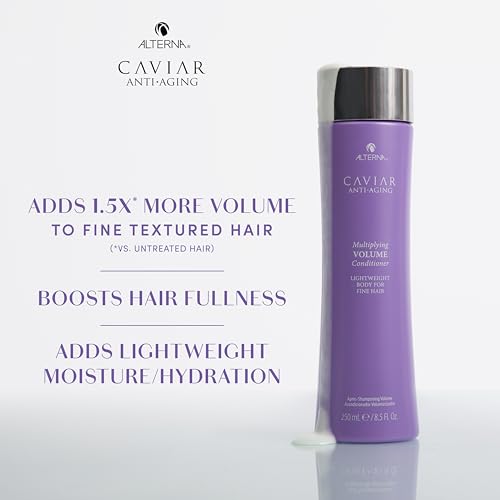 Alterna CAVIAR Anti-Aging Multiplying Volume Conditioner | For Fine, Limp or Thin Hair | Create Instant Volume and Thickness | Sulfate Free