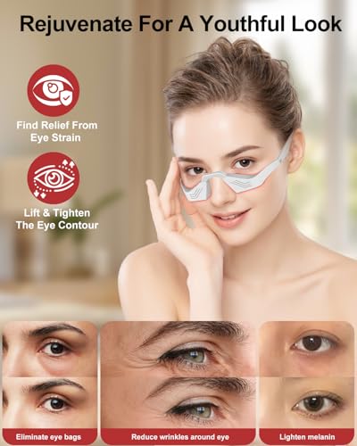Red Light Therapy Glasses for Dark Circles & Puffiness