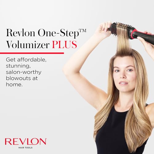REVLON One-Step Volumizer Plus Hair Dryer and Styler, 2.4 in Barrel,
