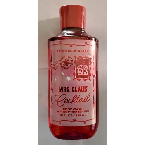 Bath & Body Works Mrs Claus Shower Gel Body Wash, Body Lotion and Ultimate Hydration Body Cream 3 Piece Set