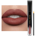 Brown Matte Liquid Lipstick - 16HR Long Lasting Waterproof