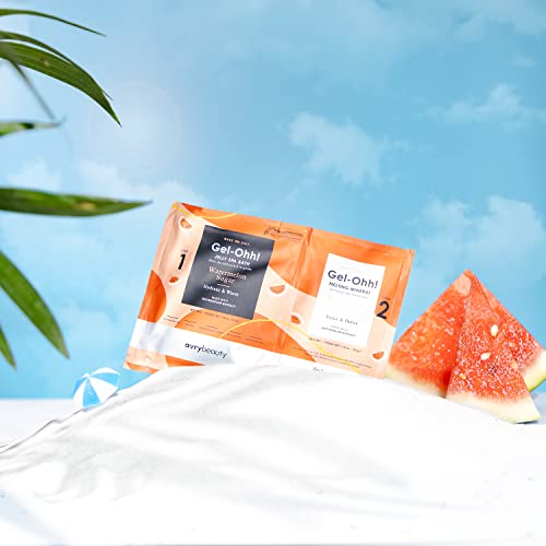 Watermelon Scented Jelly Pedicure Soak - Hydrating Foot Spa Treatment