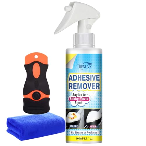 Car Adhesive Remover Spray - Safe for Paint, Glass & Metal