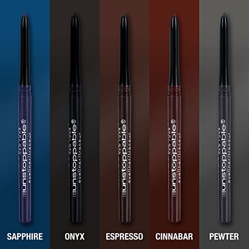 Maybelline Unstoppable Waterproof Mechanical Eyeliner Pencil - Onyx, 0.01 oz