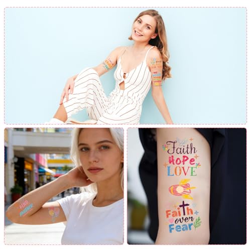 Christian Temporary Tattoos Bulk - 200+ Bible Verse Designs