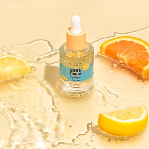 Elizabeth Mott Sure Thing Vitamin C Serum for Face ? Lightweight Serum for Uneven Skin Tone and Smoother-Looking Skin ? Hydrating, Vegan & Cruelty-Free Skincare ? 1 fl oz
