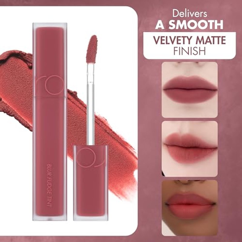 rom&nd Blur Fudge Lip Tint #02 Rosiental Matte Velvet
