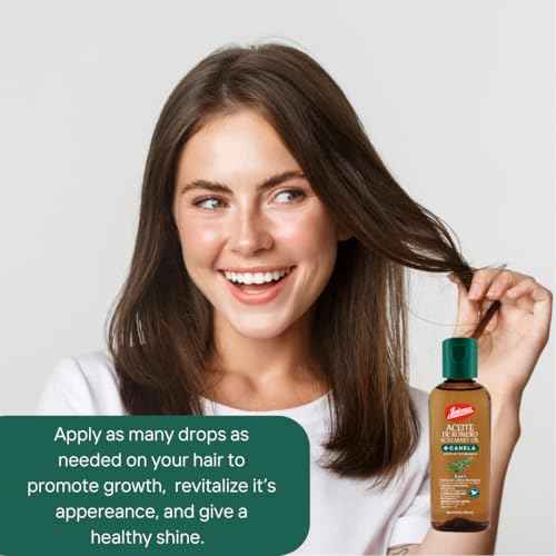 Jaloma Rosemary & Cinnamon Oil, 3 in 1 Forumula to Cleanse, Strengthen, and Revitalize Hair, 4 FL Oz Bottle