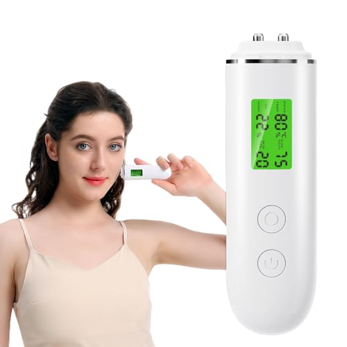 Skin Hydration Tester, Rechargeable Moisture & Oil Analyzer