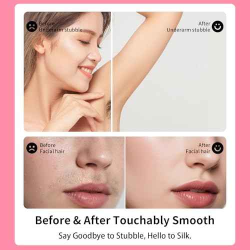 80PCS Wax Strips for Hair Removal, Waxing Kit for Women, Eyebrow Wax Strips & Facial Hair Removal, Sensitive Skin Friendly, Multi-Use on Face, Legs, Bikini Area, Long-Lasting Smoothness