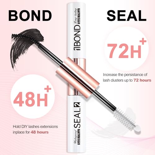White Latex-Free Lash Glue & Seal for Eyelash Extensions - Miuffue