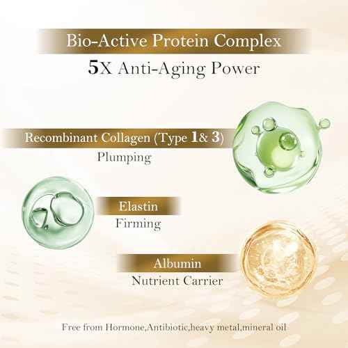 Bioactive Collagen Face Mask,Separated Serum Gel 33ml And Powder Membrane, Real Deap Skin Care Beauty SPA,Hydrating,Repairing,Revitalizing, Anti-Aging (10 pairs)