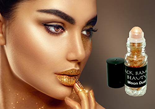Black Bamboo Moon Dust Gold Glitter - Face & Body Highlighter