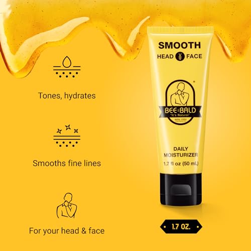 Bee Bald 2-Pack with SMOOTH Daily Moisturizer and HEAL Post-Shave Healing Balm