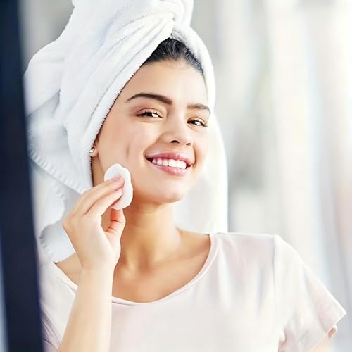20 Organic Reusable Makeup Remover Pads - Washable Bamboo Cotton Rounds