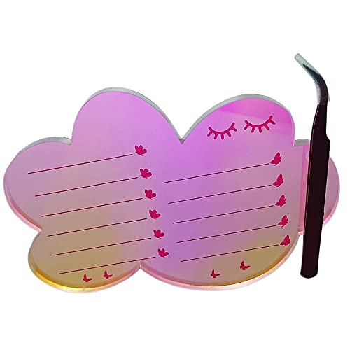Eyelash Extensions Palette with Suction Cups & Tweezers