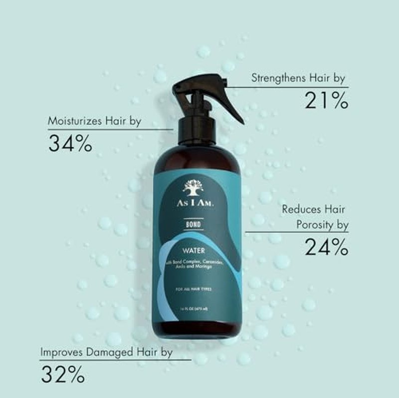 As I Am Bond Water Hair Repair Spray 16 oz