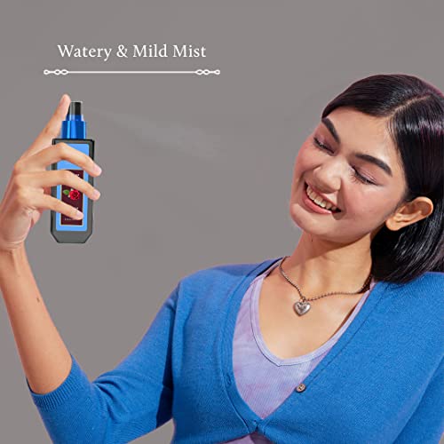 Blue Nectar Shubhr Steam Rose Toner Water & Face Mist (3.4 fl Oz) and Vitamin C Face Serum with Natural Hyaluronic Acid Serum (1 Fl Oz)