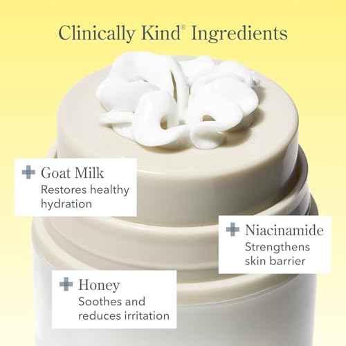Beekman 1802 Bloom Cream Goat Milk Face Moisturizer, 100 mL - Lightweight, Gentle, Deeply Hydrating & Nourishes Skin Barrier - All Skin Types - Cruelty Free