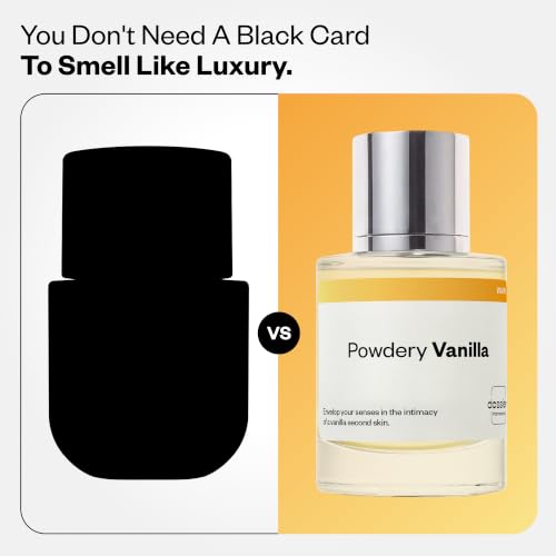 Powdery Vanilla Eau de Parfum - Long-Lasting Unisex Fragrance | 1.7 fl oz