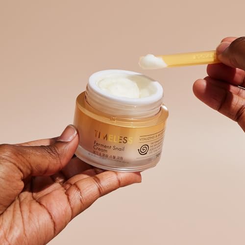 TONYMOLY Timeless Ferment Snail Cream 10.4 oz ? 70% Gold Fermented Snail Mucin Face Cream for Hydration, Barrier Repair & Anti-Aging ? K Beauty Moisturizer for Radiance, Firmness & Nourished Skin