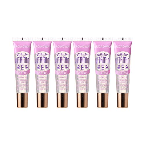 Ruby Kisses Broadway Vita-Lip Gloss 6-Pack – Vitamin E