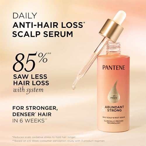 Pantene Abundant & Strong Scalp Serum, 2 oz - Hair Loss Reduction