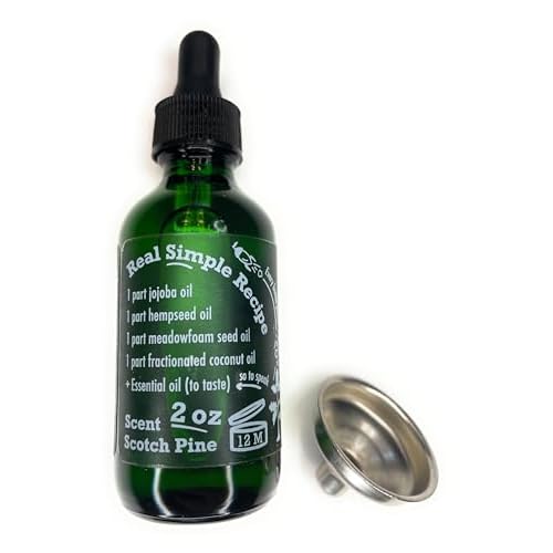 Scotch Pine Beard Oil ? Natural Men¡¯s Beard Oil with Hempseed, Jojoba, Meadowfoam & Coconut Oils ? Beard Softener, Strengthens, Moisturizes & Conditioner ? By GreenBeard Grmng (Scotch Pine, 1 Pack)