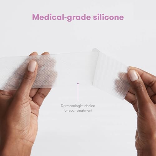 Frida Mom One Size C-Section Silicone Scar Treatment Patches — Reusable Recovery Strips