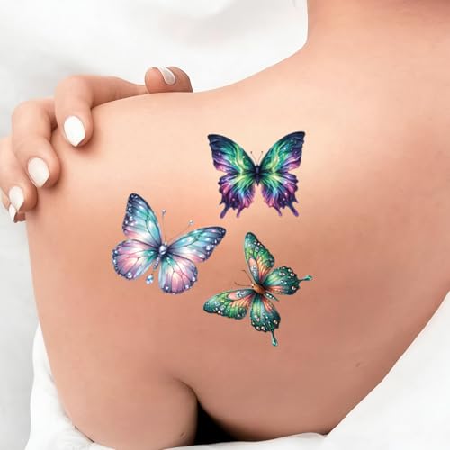 60 Pcs Wild & Free Cowboy Temporary Tattoos - Waterproof