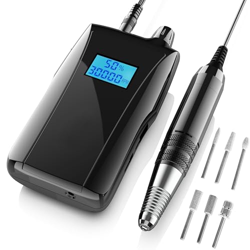 Beloving 30000RPM Rechargeable Nail Drill with LED Display